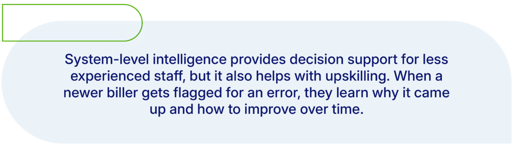 System-level intelligence for scaling RCM without hiring